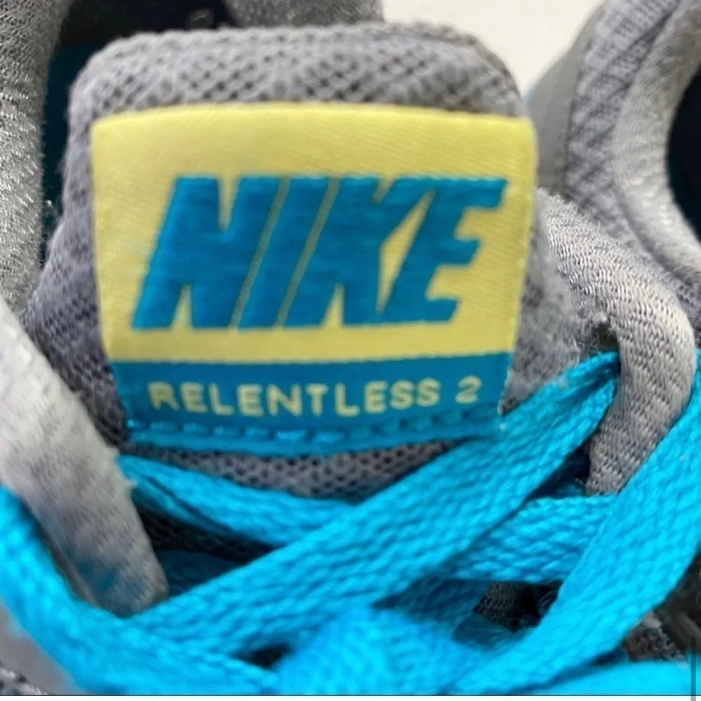Nike Running Shoes Relentless 2 Gray Size 6